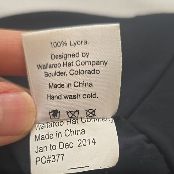 WALAROO AQUA HAT Wide-Brimmed Black Hat with Soft Texture - Picture 5 of 6